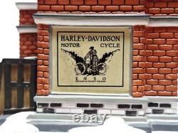 Department 56 Christmas in the City Harley-Davidson City Dealership Retired 2006