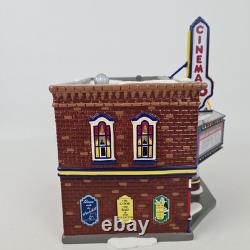 Department 56 Cinema 56 54978 Snow Village Lighted Vintage Building