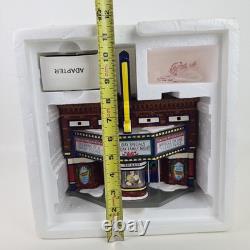 Department 56 Cinema 56 54978 Snow Village Lighted Vintage Building