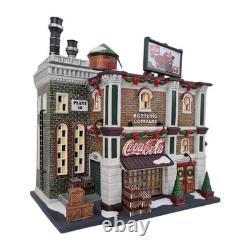 Department 56 Coca Cola Bottling Company 59258 Christmas In The City Rare