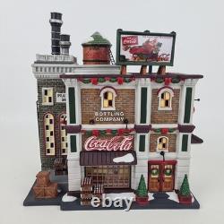 Department 56 Coca Cola Bottling Company 59258 Christmas In The City Rare
