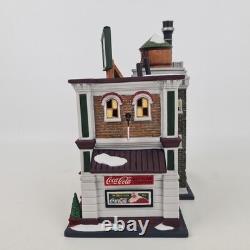 Department 56 Coca Cola Bottling Company 59258 Christmas In The City Rare