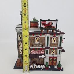 Department 56 Coca Cola Bottling Company 59258 Christmas In The City Rare