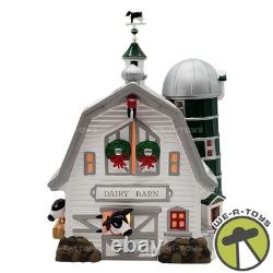 Department 56 Dairy Barn The Original Snow Village Lighted Building 54461 NEW