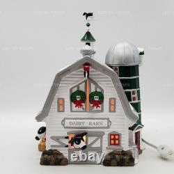 Department 56 Dairy Barn The Original Snow Village Lighted Building 54461 NEW
