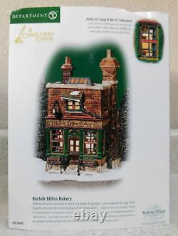 Department 56 Dicken's Village Christmas Carol Norfolk Biffins Bakery #56.58491