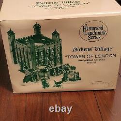 Department 56 Dickens Village Landmark Tower Of London 5 Pc Set 58500 NIB