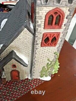 Department 56 Dickens Village Norman Church Very rare. Limited #2936/ 3500