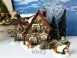 Department 56 Dickens Village PRETTYWELL SISTERS LACE MAKERS plus BOBBIN LACE