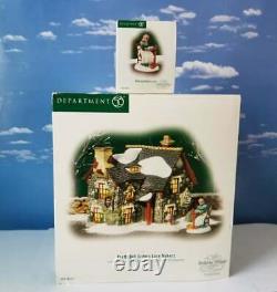 Department 56 Dickens Village PRETTYWELL SISTERS LACE MAKERS plus BOBBIN LACE