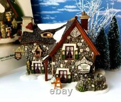 Department 56 Dickens Village PRETTYWELL SISTERS LACE MAKERS plus BOBBIN LACE