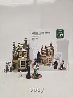 Department 56 Dickens Village Series Christmas Carol Counting House Gift Set