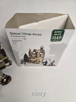 Department 56 Dickens Village Series Christmas Carol Counting House Gift Set