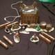 Department 56 Dickens' Village Tower of London Illuminated set plus extra pieces