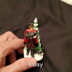 Department 56 Dickens' Village Tower of London Illuminated set plus extra pieces