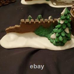 Department 56 Dickens' Village Tower of London Illuminated set plus extra pieces