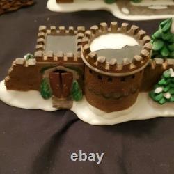 Department 56 Dickens' Village Tower of London Illuminated set plus extra pieces