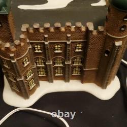 Department 56 Dickens' Village Tower of London Illuminated set plus extra pieces