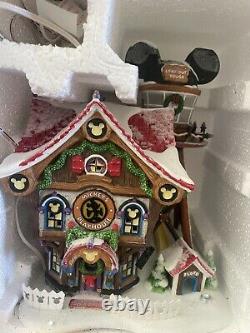 Department 56 Disney Showcase Collection Mickey's North Pole Holiday House