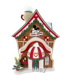 Department 56 Disney Village Mickey's Mouse Cocoa Shoppe 4053048 RARE Works