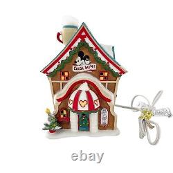 Department 56 Disney Village Mickey's Mouse Cocoa Shoppe 4053048 RARE Works