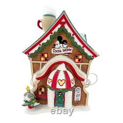 Department 56 Disney Village Mickey's Mouse Cocoa Shoppe 4053048 RARE Works