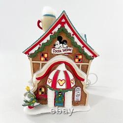 Department 56 Disney Village Mickey's Mouse Cocoa Shoppe 4053048 RARE Works
