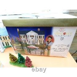 Department 56 Elvis Presley's Graceland Holiday Special Edition Gift Set #55041