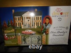 Department 56 Elvis Presley's Graceland Special Edition Gift Set #55041 Complete