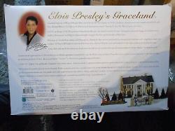 Department 56 Elvis Presley's Graceland Special Edition Gift Set #55041 Complete
