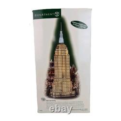 Department 56 Empire State Building 59207 Christmas City Historical Landmark