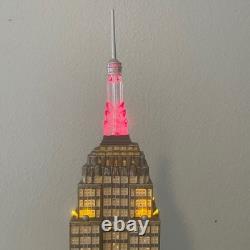 Department 56 Empire State Building Christmas in the City 56-59207 Works Flags