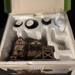 Department 56 FEZZIWIG'S BALLROOM #58470 Gift Set Scrooge Dickens Village WORKS