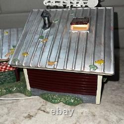 Department 56 Fall Harvest Apple Orchard Village Rare Cordless Lighted 55388