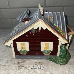 Department 56 Fall Harvest Apple Orchard Village Rare Cordless Lighted 55388