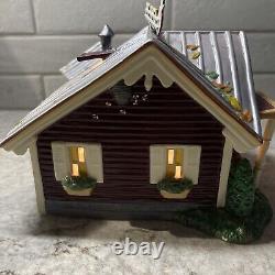 Department 56 Fall Harvest Apple Orchard Village Rare Cordless Lighted 55388