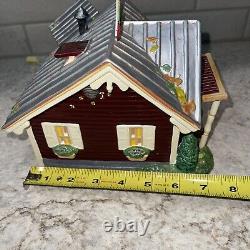 Department 56 Fall Harvest Apple Orchard Village Rare Cordless Lighted 55388