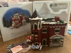 Department 56 Fire Station #3 Original Snow Village Christmas 1998 (Tested)