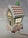 Department 56 Gingerbread Candy Cane Car Christmas Treats Express Lighted House