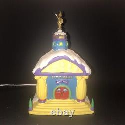 Department 56 Grinch City Hall Who-Ville Dr Seuss Christmas Building 2015