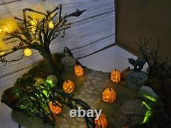 Department 56 Halloween Light Up Graveyard