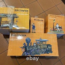 Department 56 Halloween Lot, All Sets Opened/Displayed Once