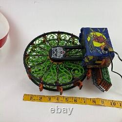 Department 56 Halloween Scaredy Cat Ferris Wheel # 56.53208 with Box Has Repairs