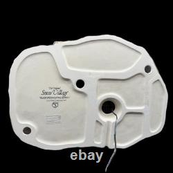 Department 56 Halloween Snow Village Black Widow Dating Service House Retired