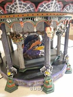 Department 56 Halloween Village Ghostly Carousel with Box Sleeve, Retired, 55317