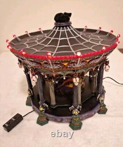 Department 56 Halloween Village Ghostly Carousel with Box Sleeve, Retired, 55317