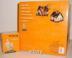 Department 56 Halloween Village Mummy House + Mommy Treats New Lighted