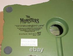 Department 56 Halloween Village- The Munsters Lighted 1313 Mockingbird Lane 2-pc