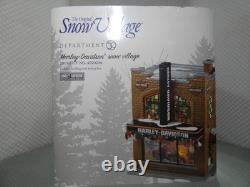 Department 56 Harley-Davidson #4020216 -Snow Village