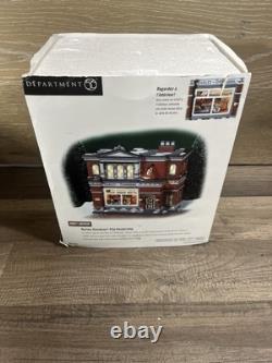 Department 56 Harley Davidson City Dealership 59202 Christmas Series House + Box
